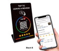Black Google Review Stand